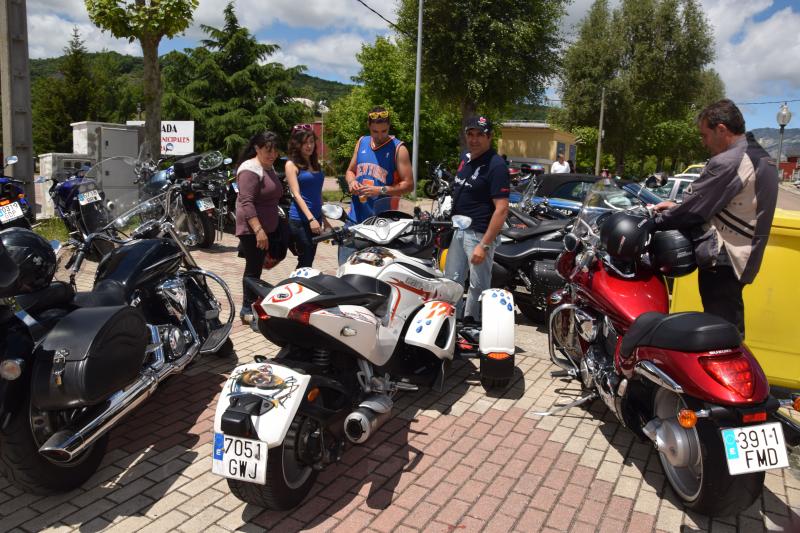 Concentración motera Lechazos en Guardo