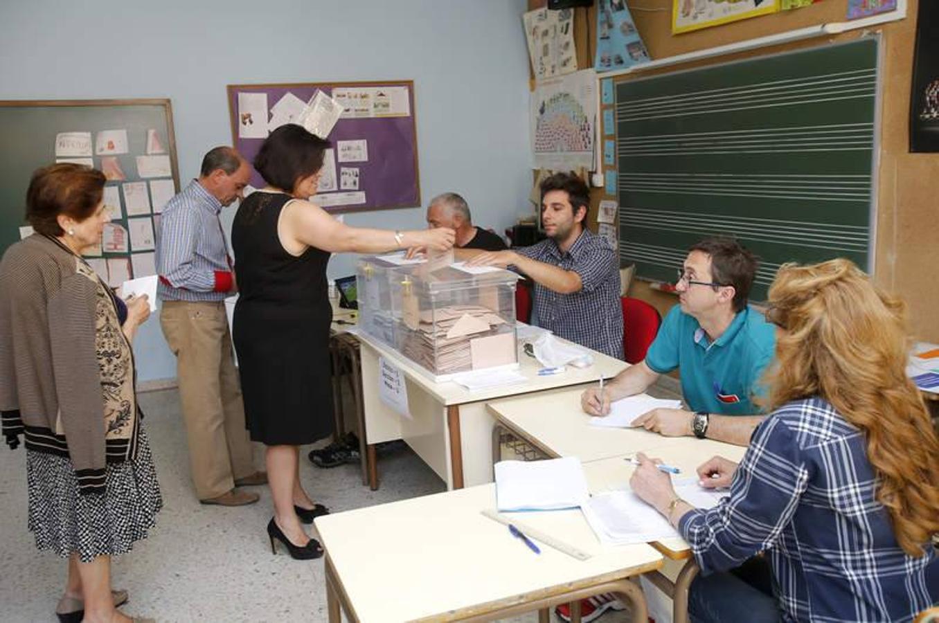 Jornada electoral en Palencia