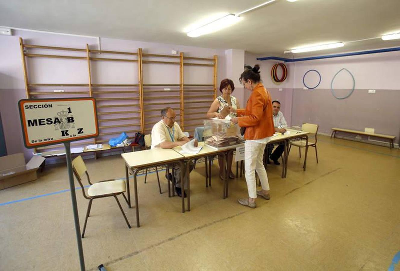 Jornada electoral en Palencia