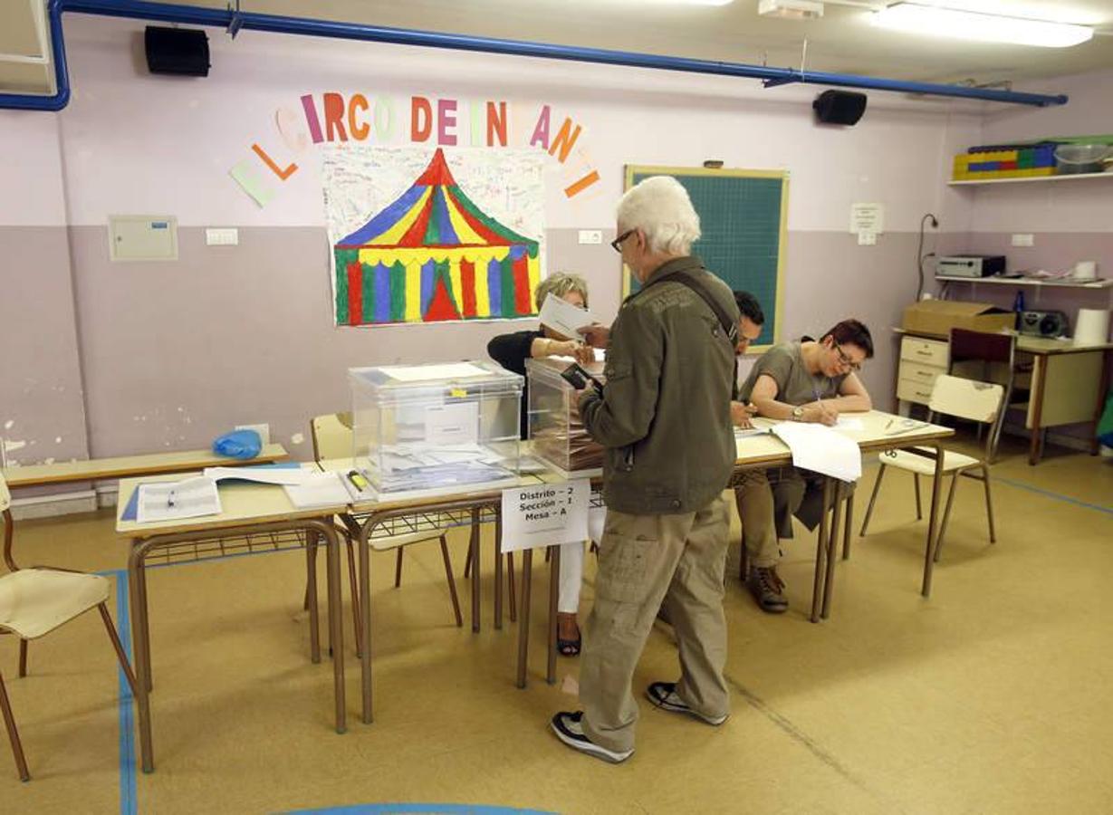 Jornada electoral en Palencia