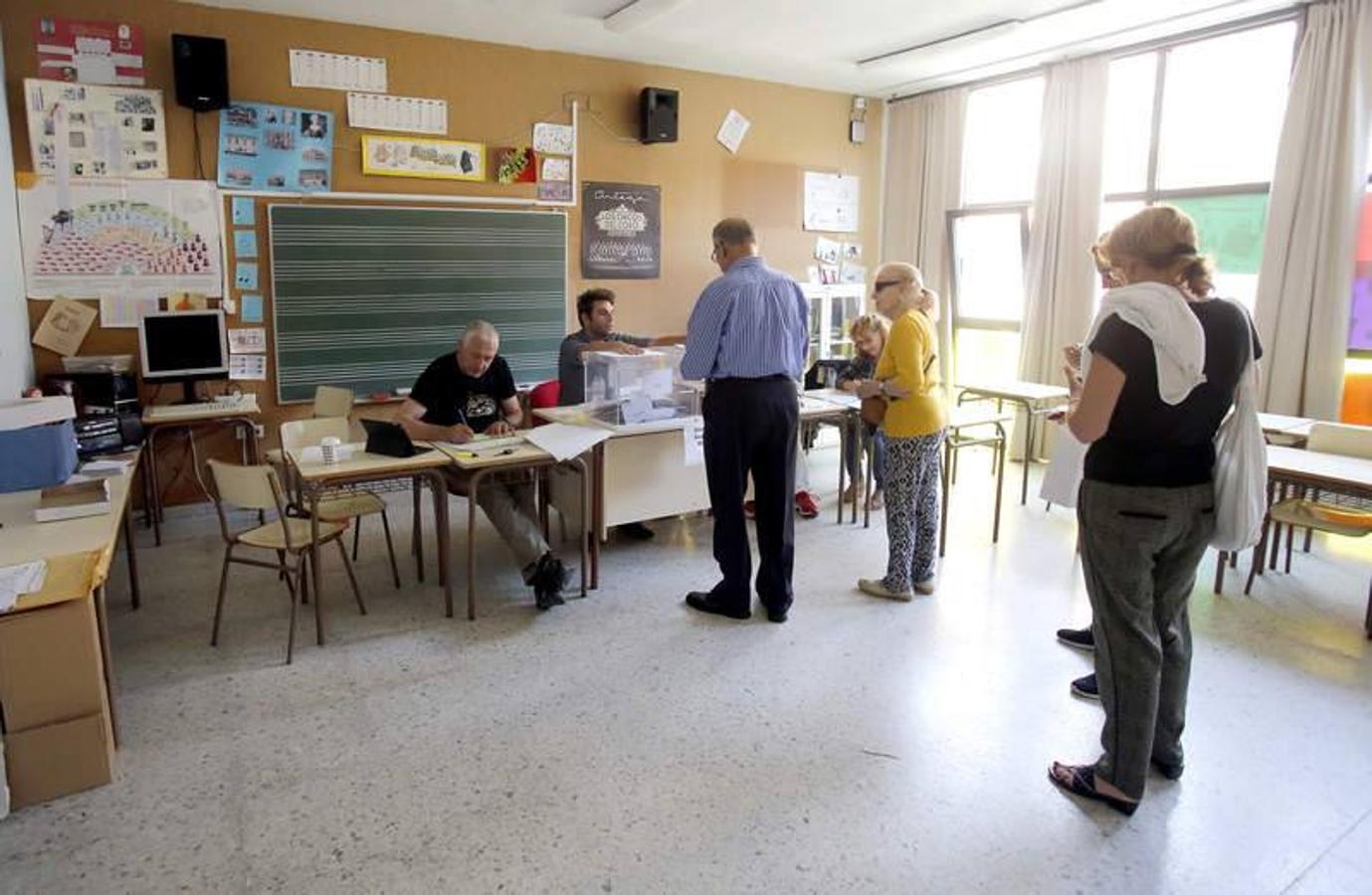 Jornada electoral en Palencia