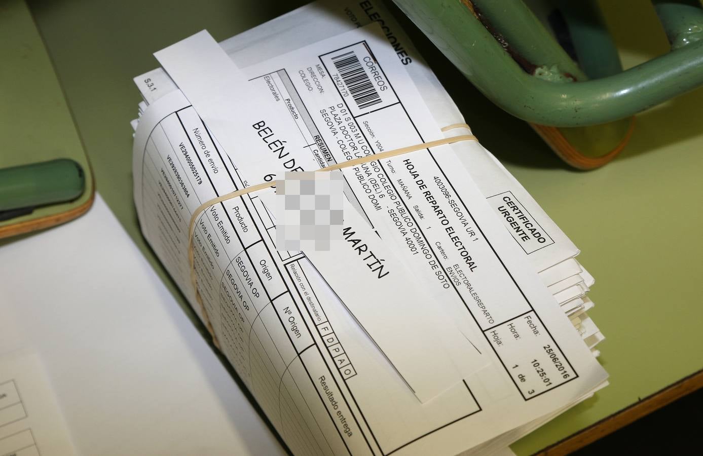 Tarde electoral en Segovia