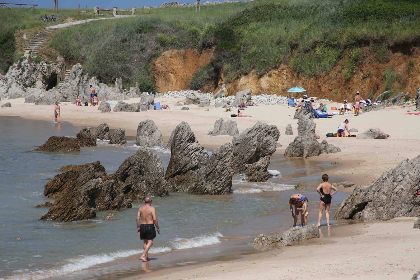 Playa del Toró en Llanes.