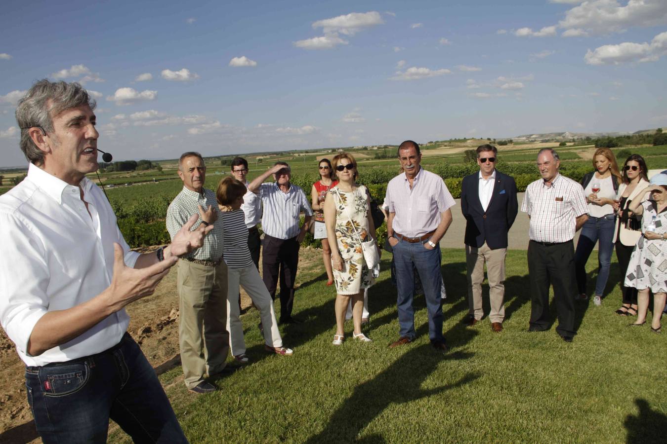 La Bodega Cepa 21 abre sus puertas al Club de Catas de El Norte de Castilla (1/2)