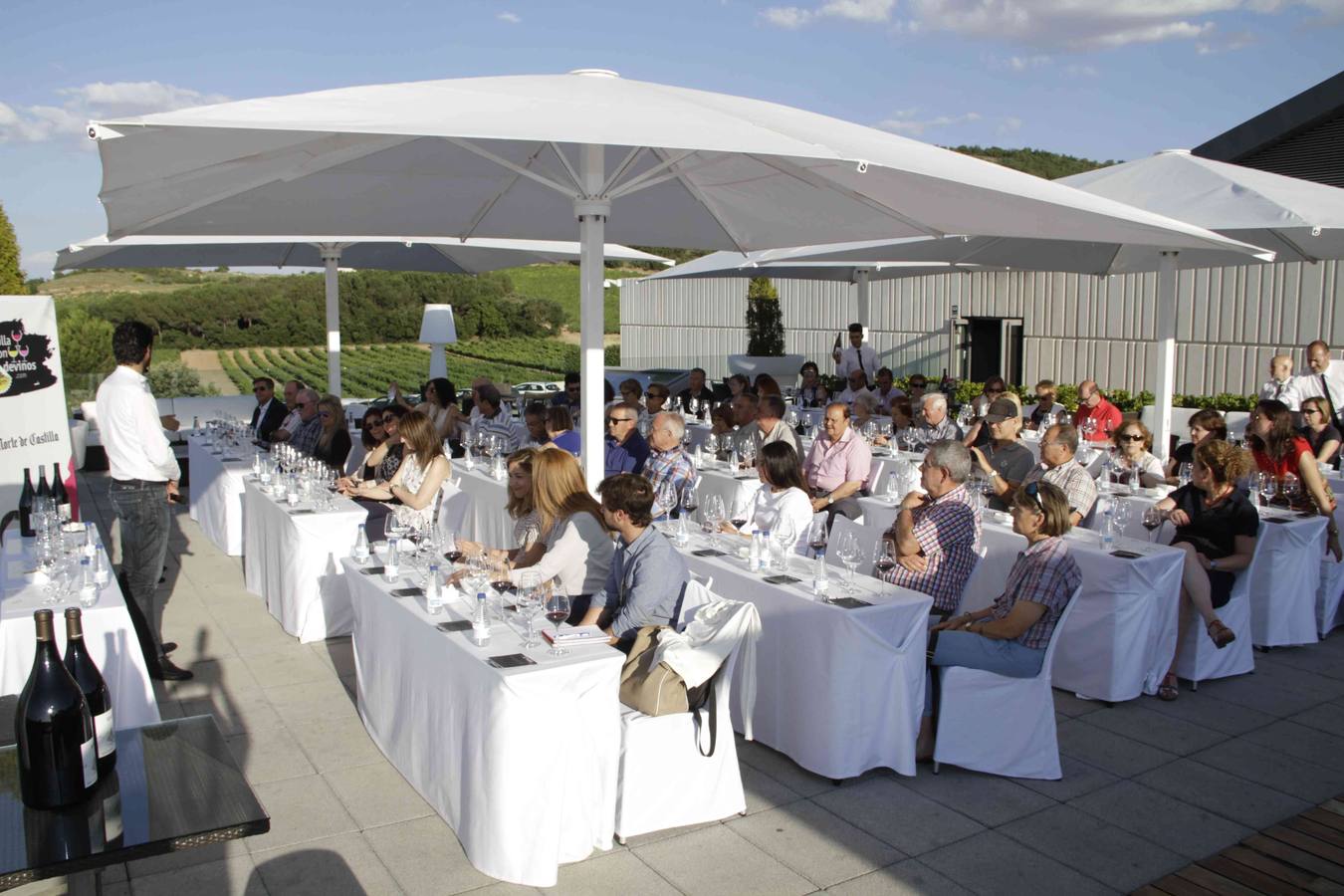 La Bodega Cepa 21 abre sus puertas al Club de Catas de El Norte de Castilla (2/2)