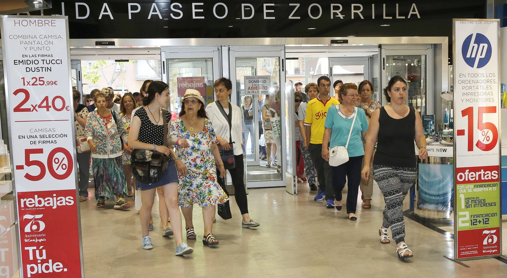 Arrancan las rebajas de verano en Valladolid