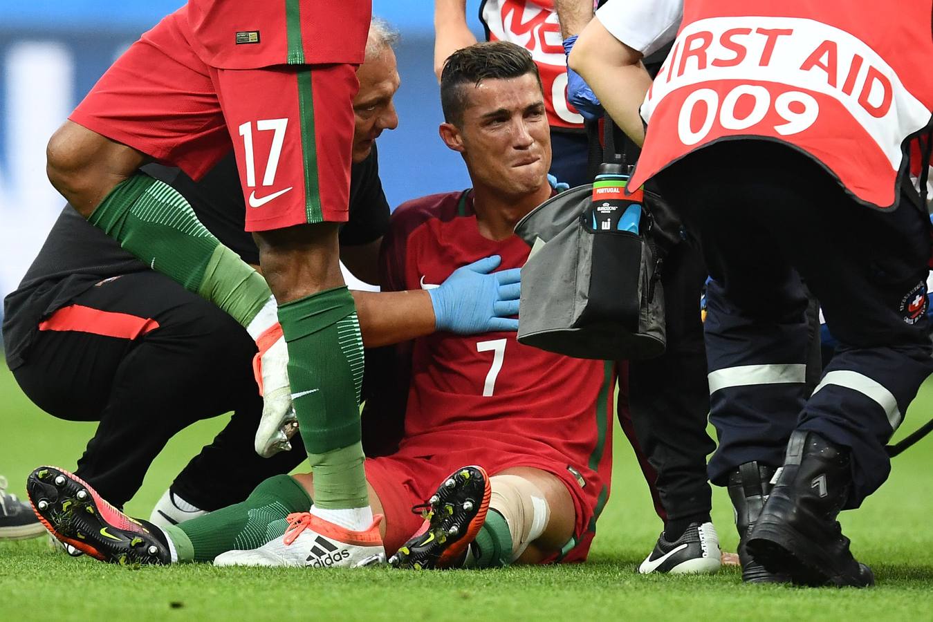 Cristiano, lesionado