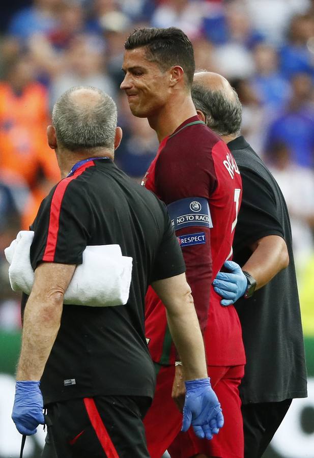 Cristiano, lesionado