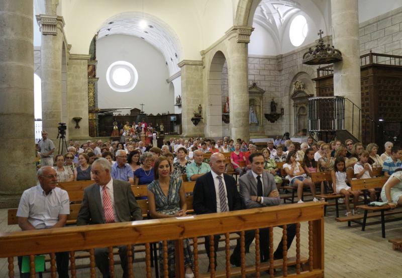 Renovado retablo mayor en Matapozuelos