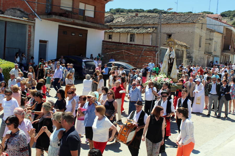 Festividad de la Virgen del Carmen en Cevico Navero (Palencia)