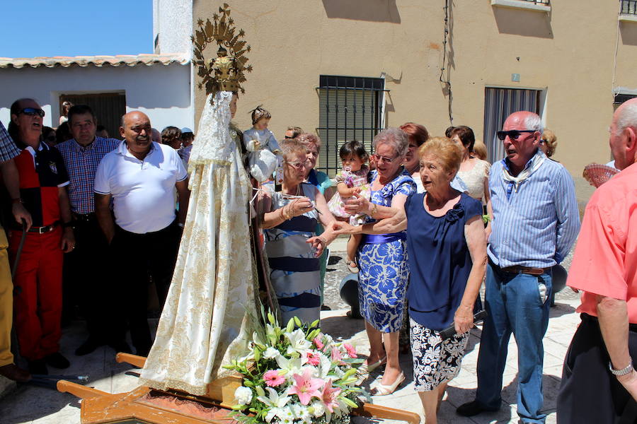 Festividad de la Virgen del Carmen en Cevico Navero (Palencia)