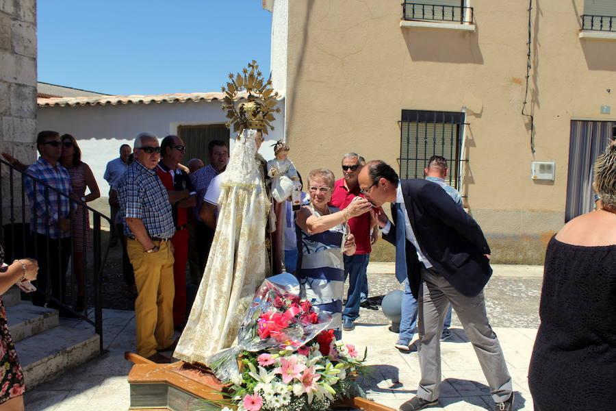 Festividad de la Virgen del Carmen en Cevico Navero (Palencia)