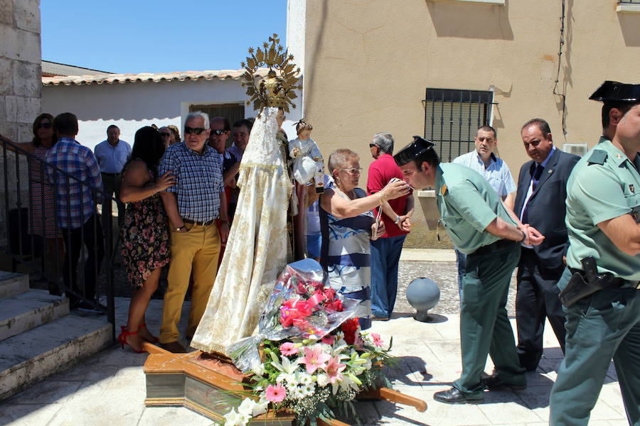 Festividad de la Virgen del Carmen en Cevico Navero (Palencia)