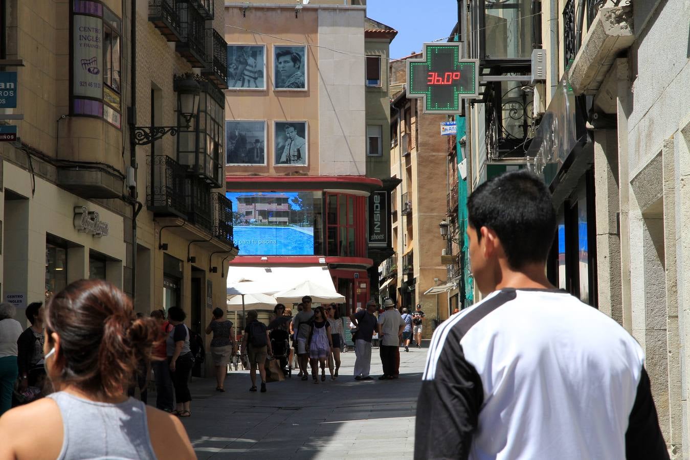 Continúa la ola de calor en Segovia