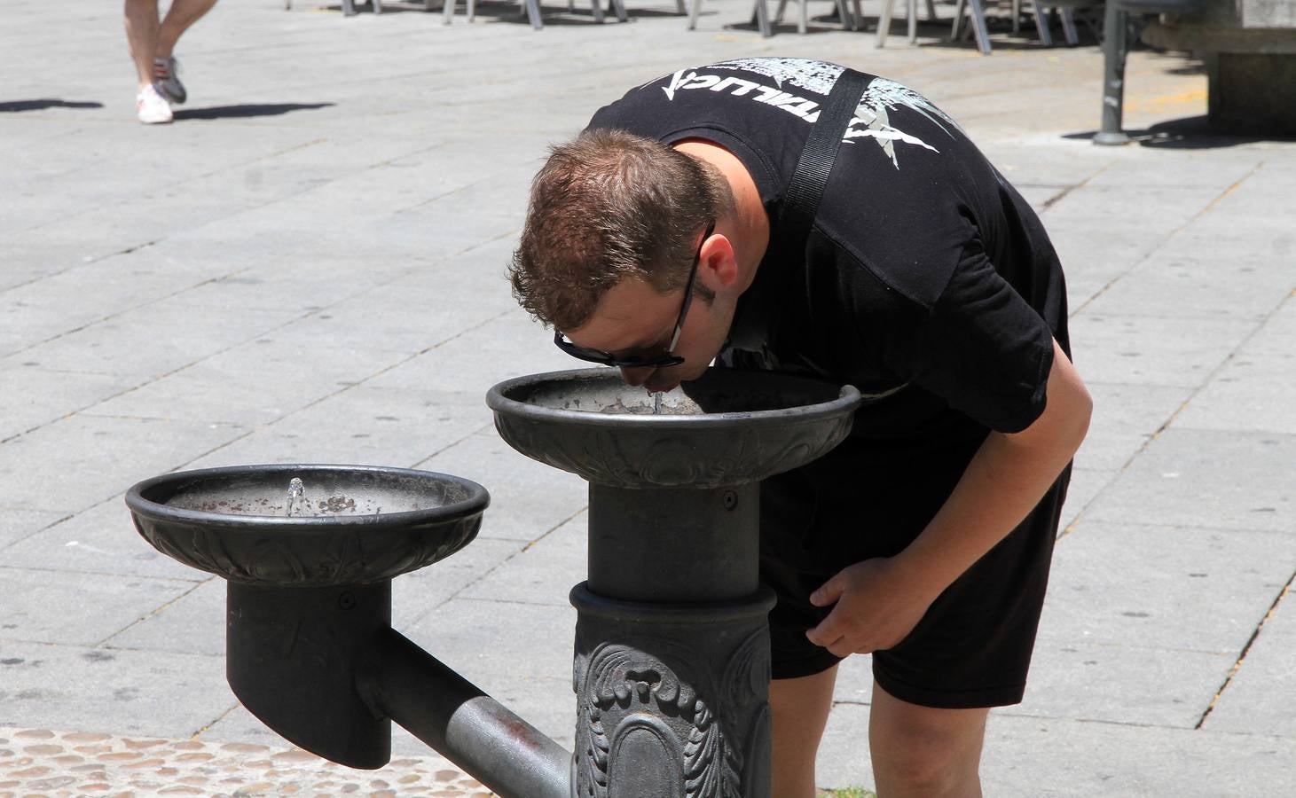 Continúa la ola de calor en Segovia