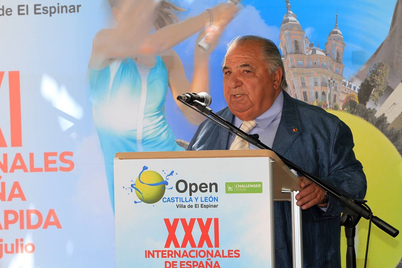 Presentación del XXXI Open Castilla y León Villa de El Espinar (Segovia)