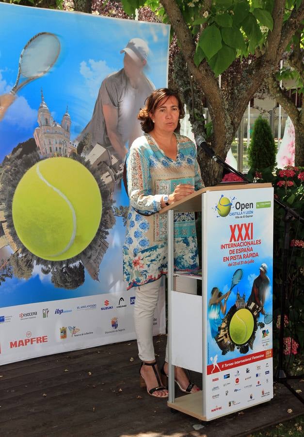 Presentación del XXXI Open Castilla y León Villa de El Espinar (Segovia)