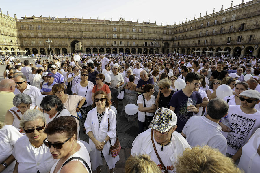 &#039;Marea Blanca&#039; por una Sanidad Pública Digna en Salamanca