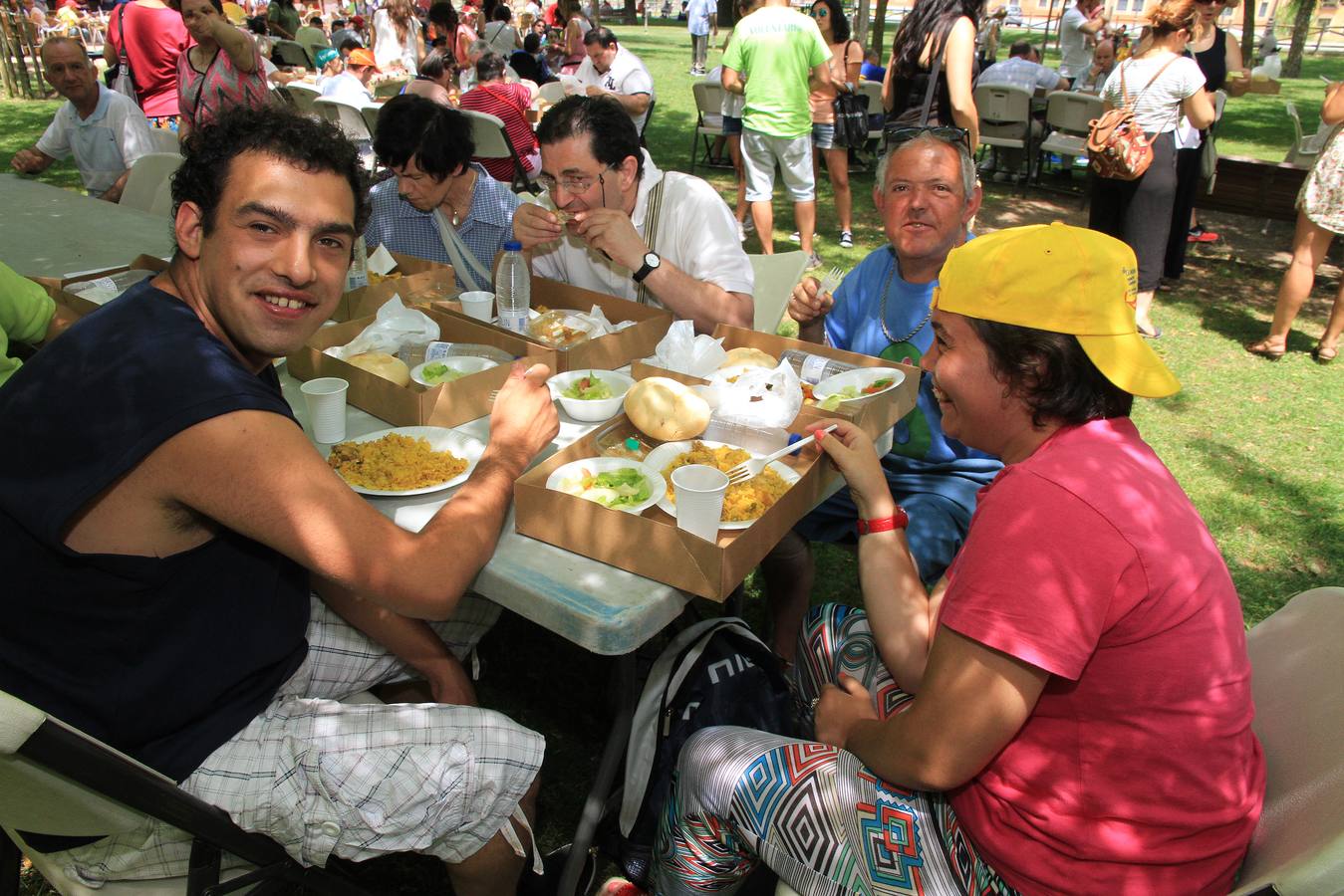 Apadefim celebra la tradicional paella de fin de curso en el Real Sitio de San Ildefonso