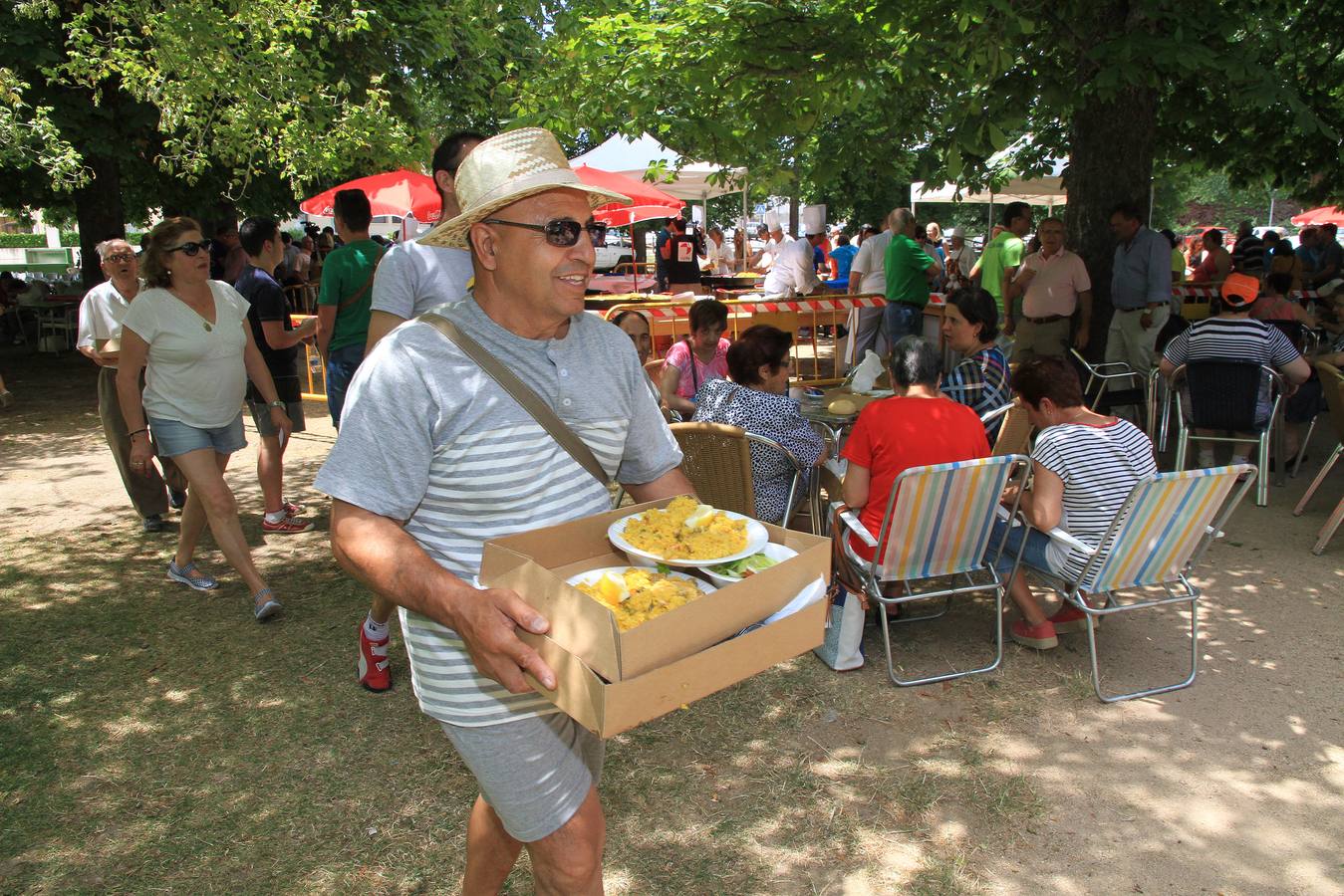 Apadefim celebra la tradicional paella de fin de curso en el Real Sitio de San Ildefonso