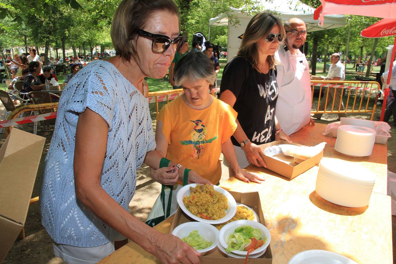 Apadefim celebra la tradicional paella de fin de curso en el Real Sitio de San Ildefonso