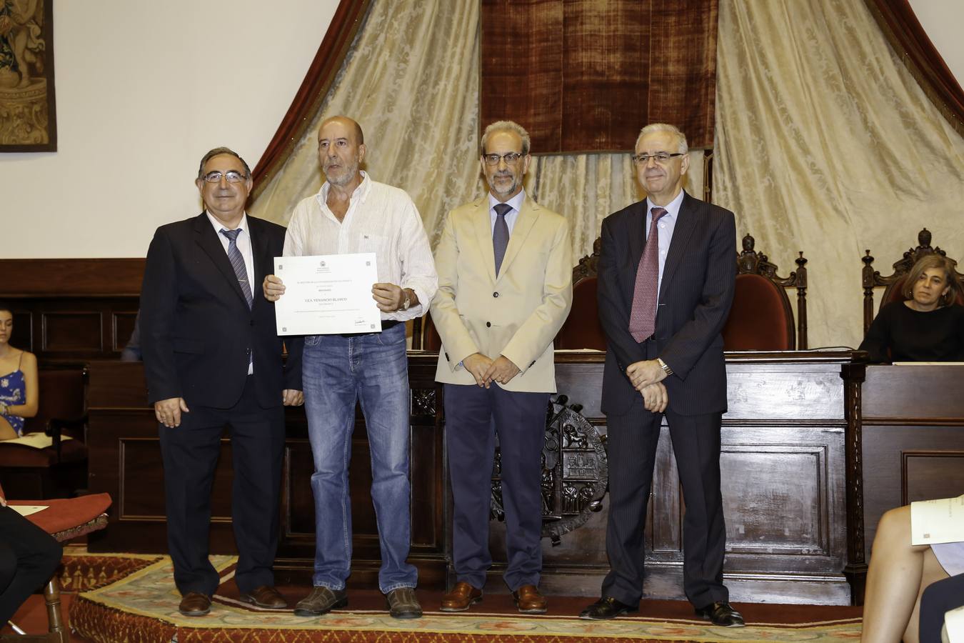 La Universidad de Salamanca premia a los mejores alumnos en la Selectividad