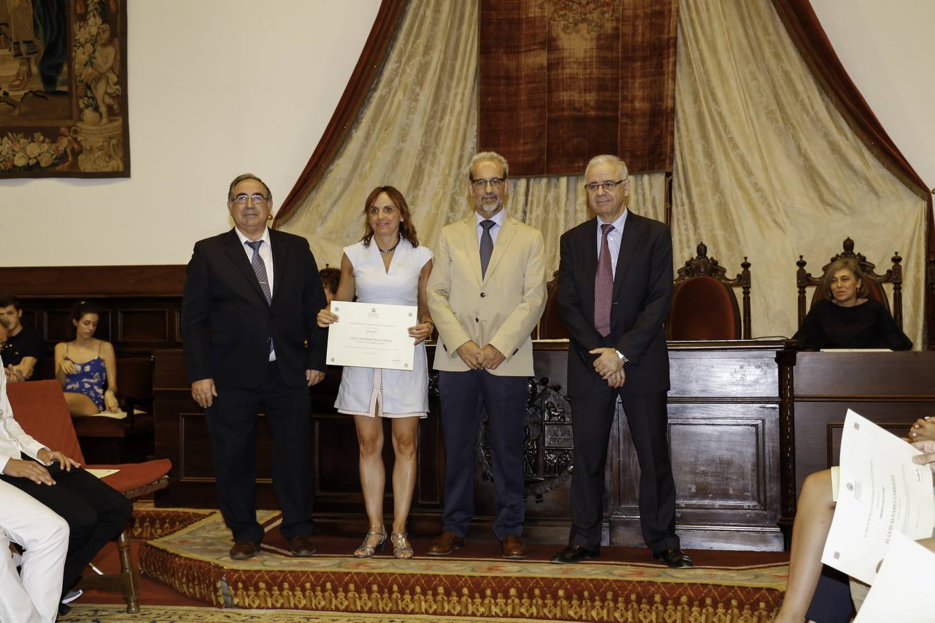 La Universidad de Salamanca premia a los mejores alumnos en la Selectividad