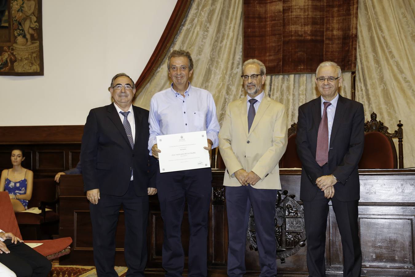 La Universidad de Salamanca premia a los mejores alumnos en la Selectividad