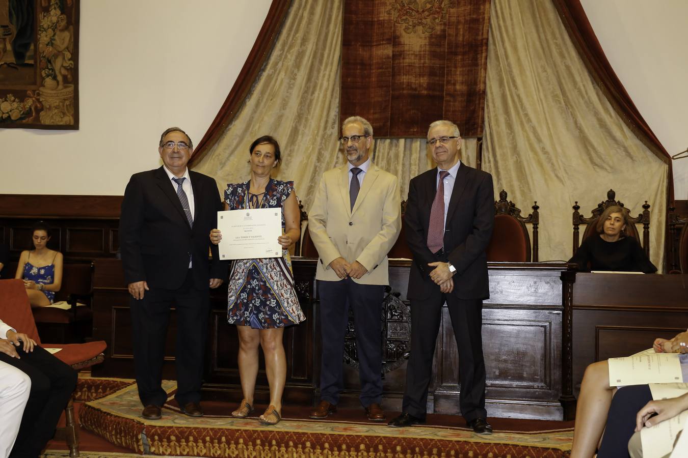 La Universidad de Salamanca premia a los mejores alumnos en la Selectividad