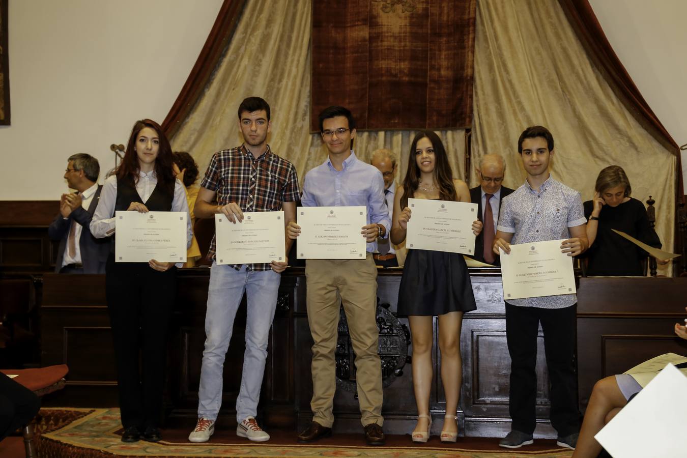 La Universidad de Salamanca premia a los mejores alumnos en la Selectividad