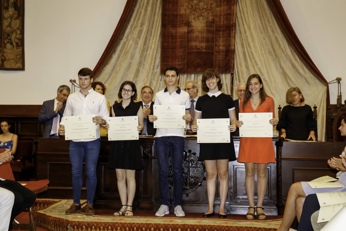 La Universidad de Salamanca premia a los mejores alumnos en la Selectividad