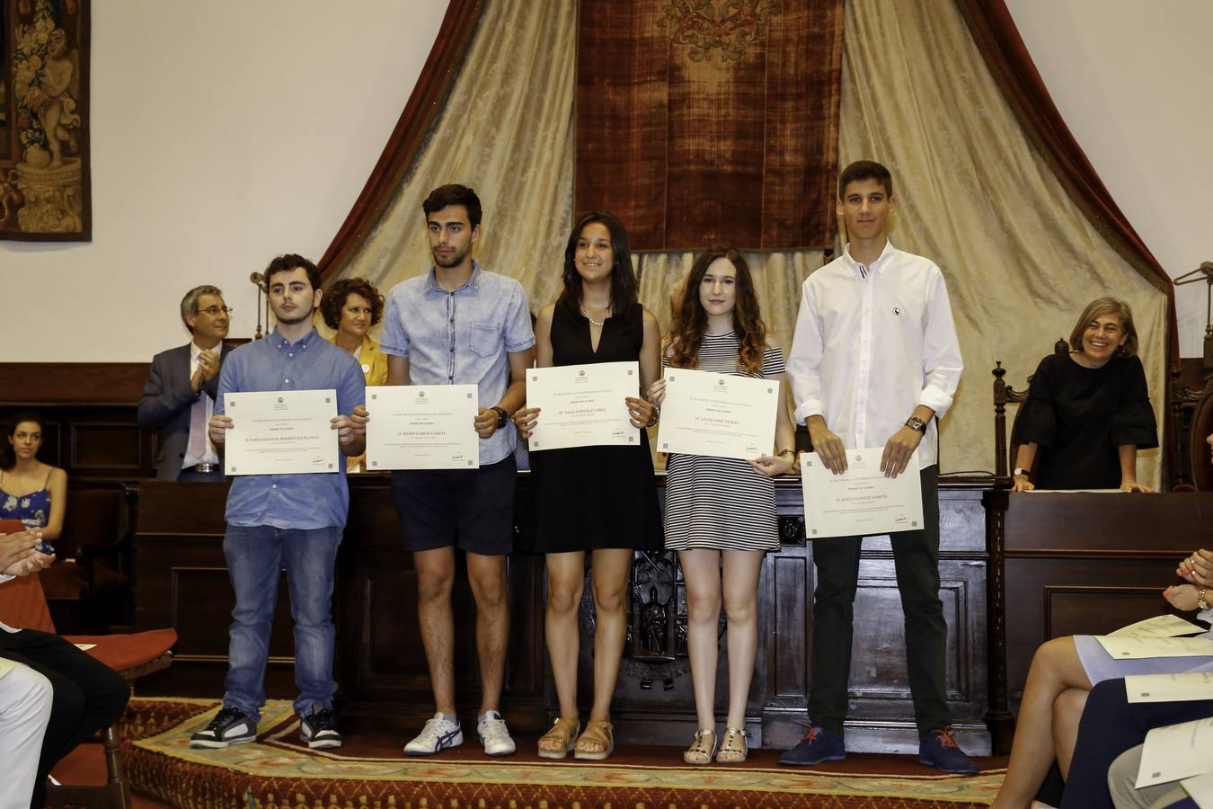 La Universidad de Salamanca premia a los mejores alumnos en la Selectividad