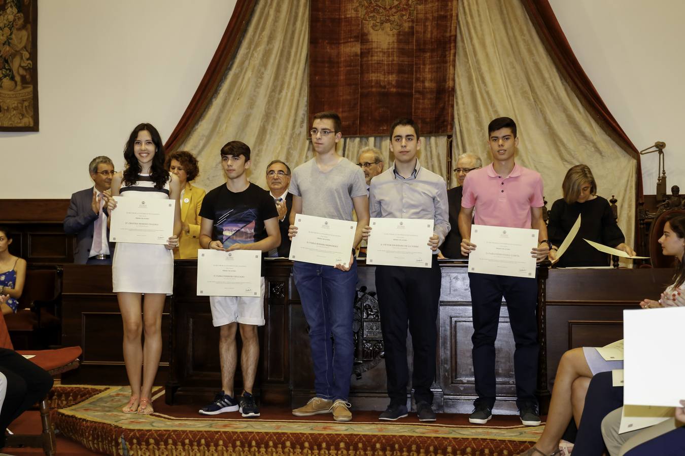 La Universidad de Salamanca premia a los mejores alumnos en la Selectividad