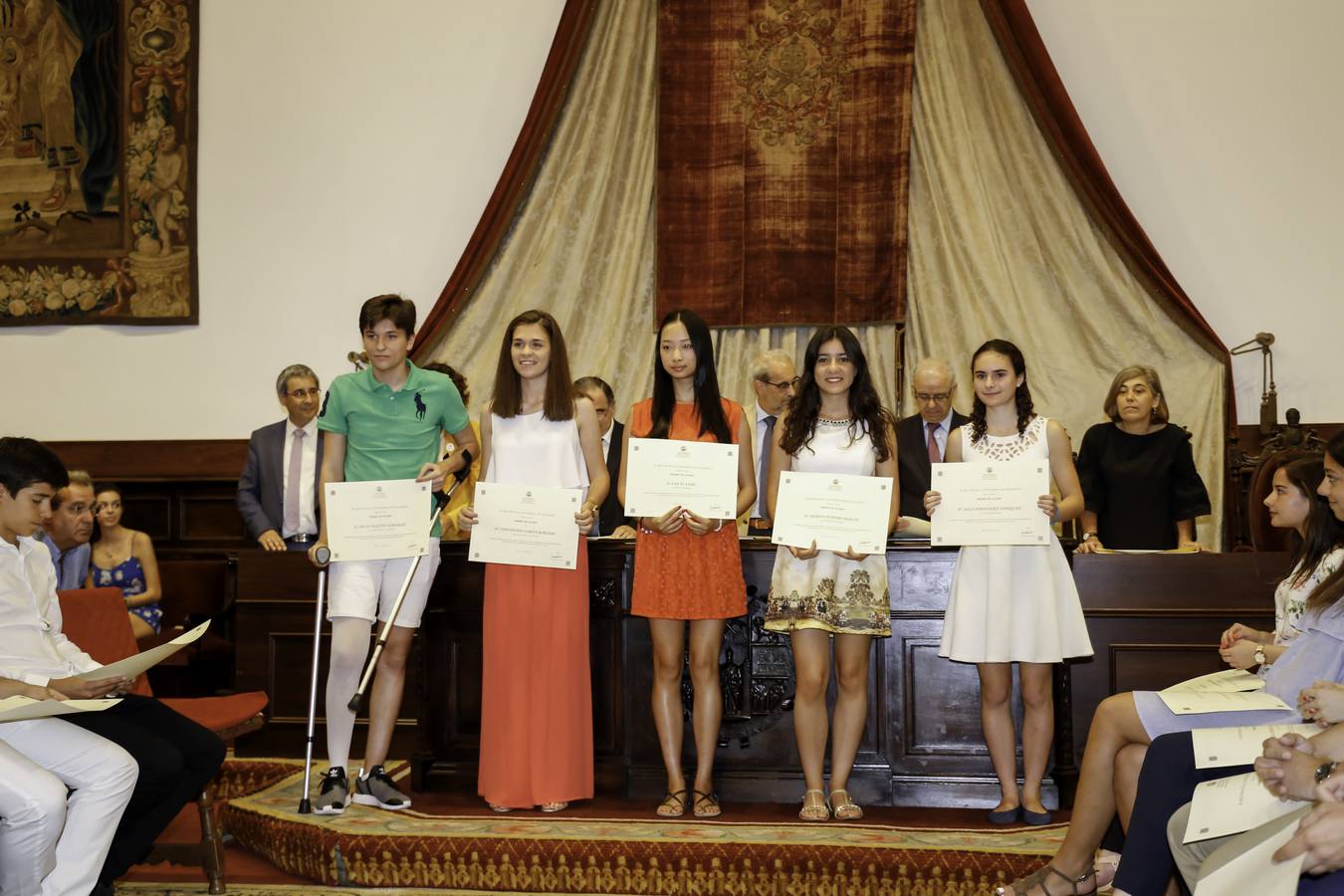 La Universidad de Salamanca premia a los mejores alumnos en la Selectividad