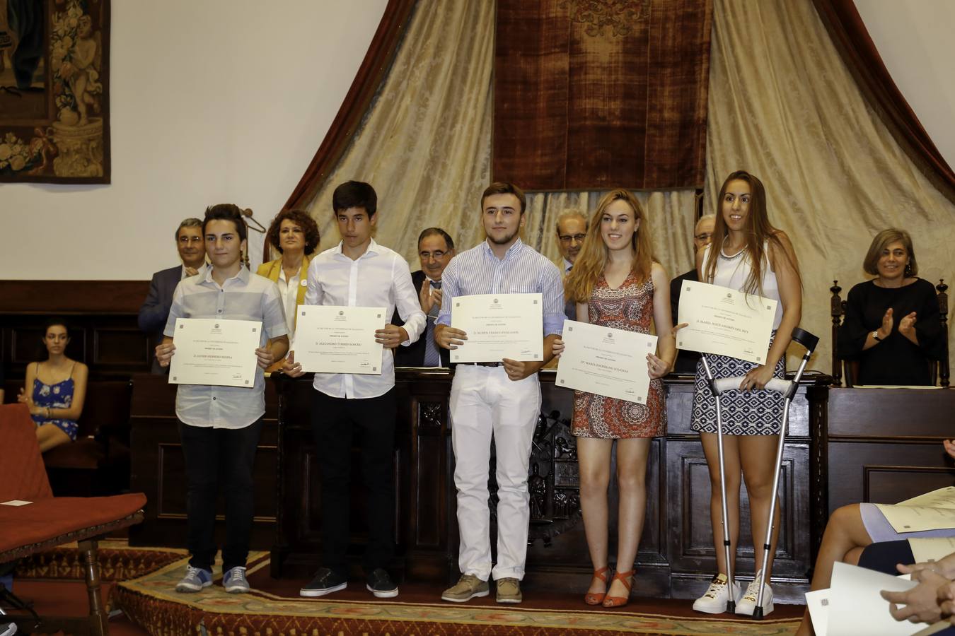 La Universidad de Salamanca premia a los mejores alumnos en la Selectividad