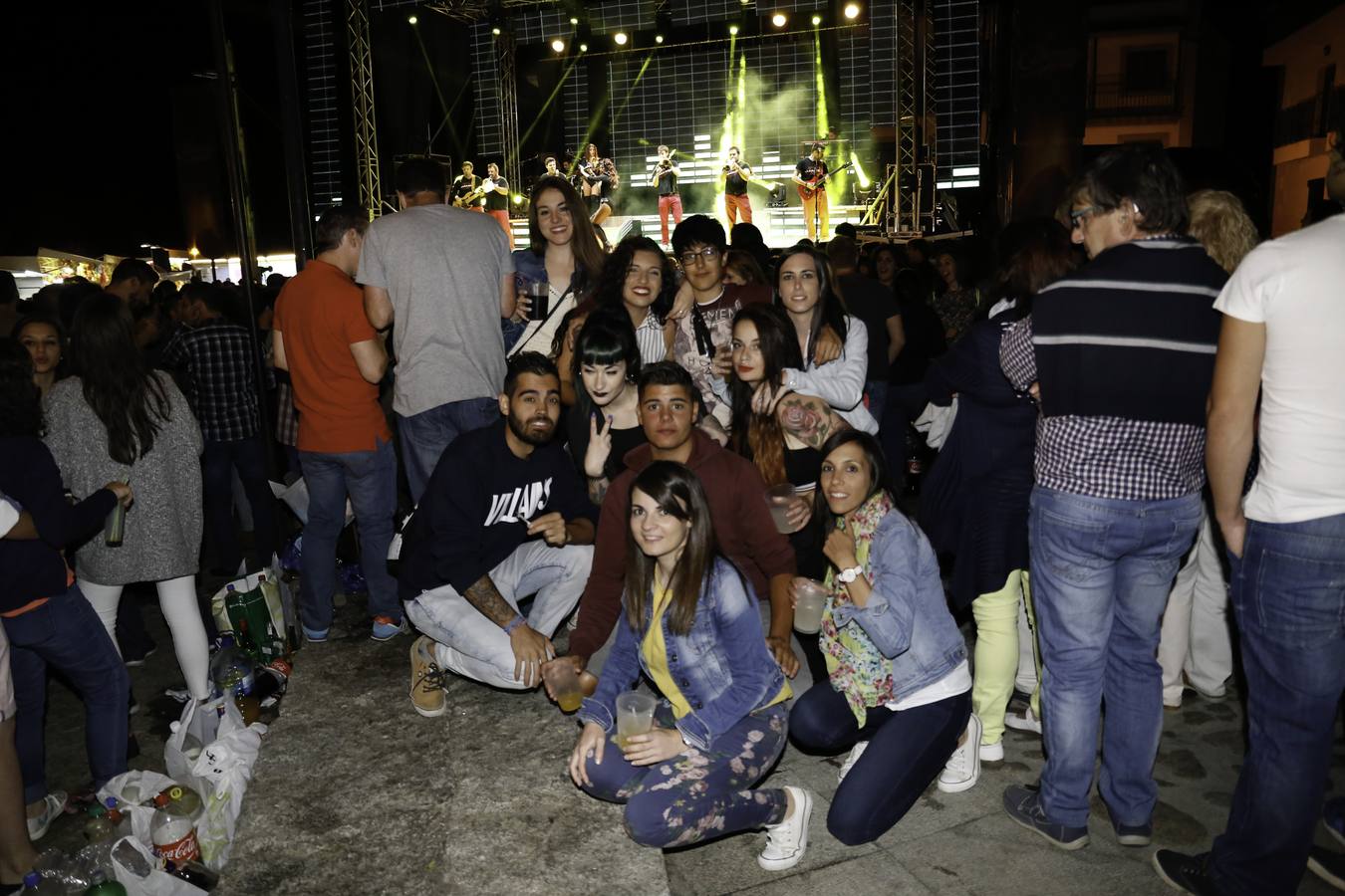 Concierto de Vulkano Show de las fiestas de Candelario