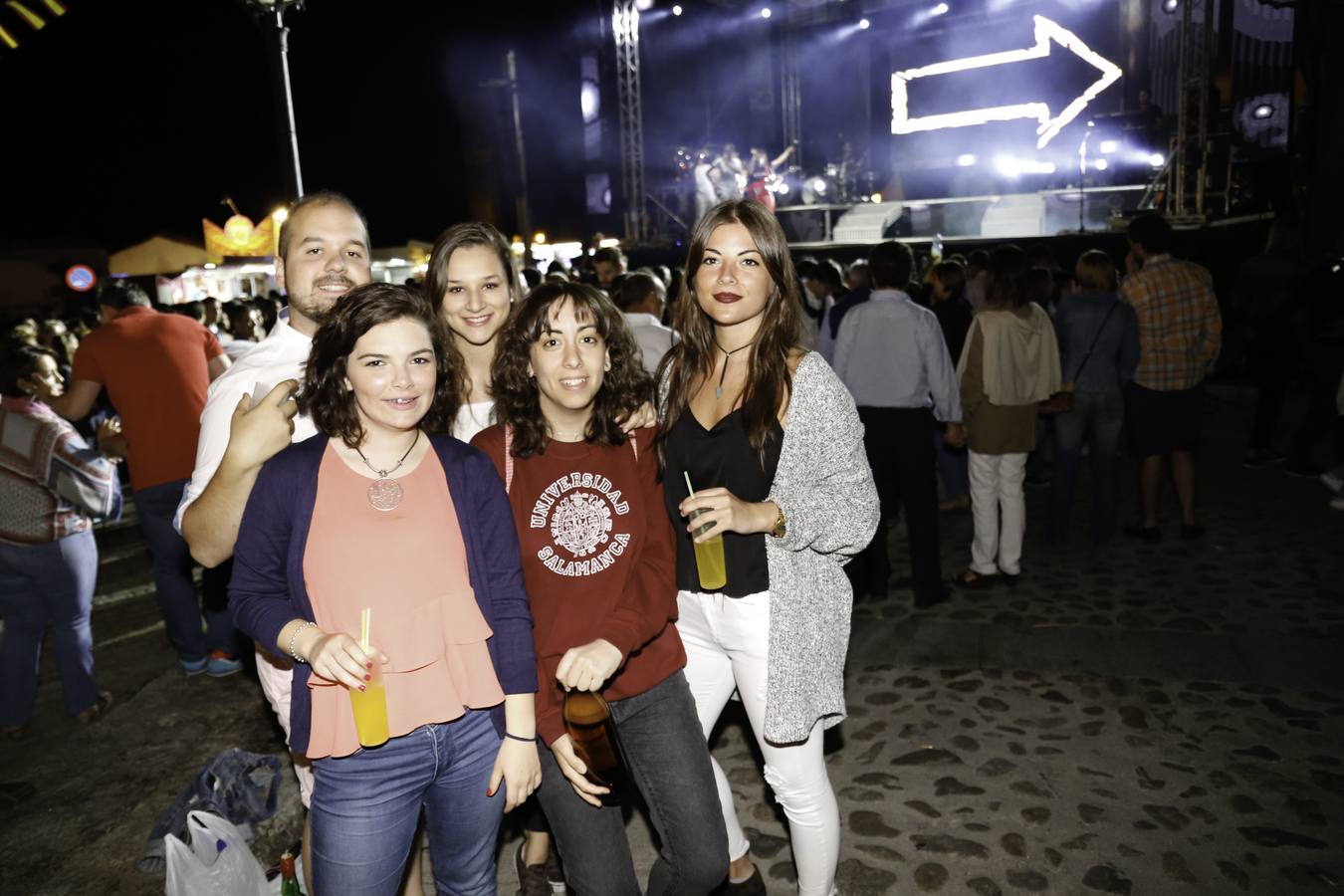 Concierto de Vulkano Show de las fiestas de Candelario