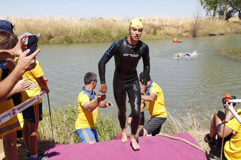 II Travesia a nado en el Canal de Castilla y Casas del Rey en Paredes de Nava