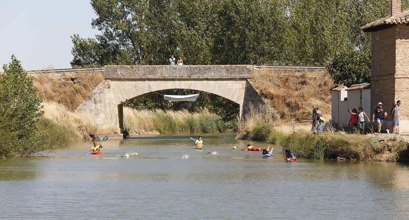 II Travesia a nado en el Canal de Castilla y Casas del Rey en Paredes de Nava