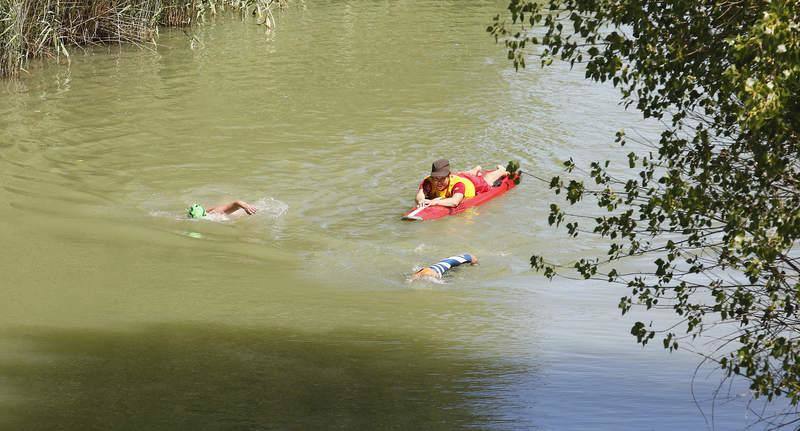 II Travesia a nado en el Canal de Castilla y Casas del Rey en Paredes de Nava