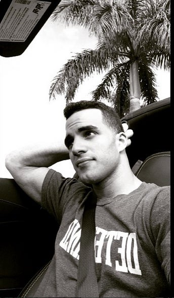 El gimnasta estadounidense de origen cubano, Danell Leyva.