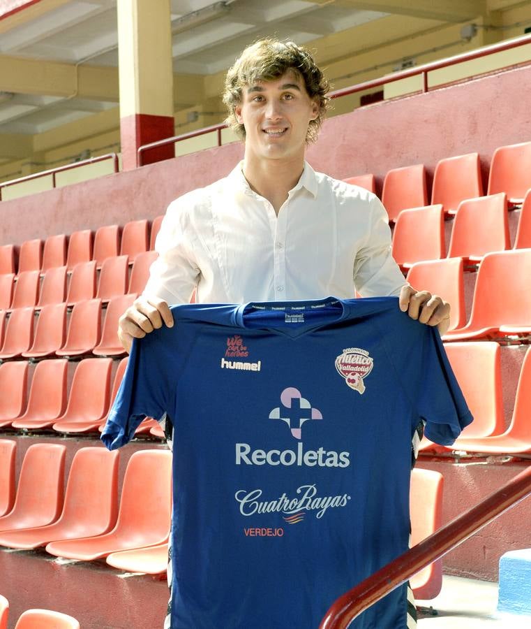El Recoletas Atlético Valladolid presenta a Víctor Rodríguez