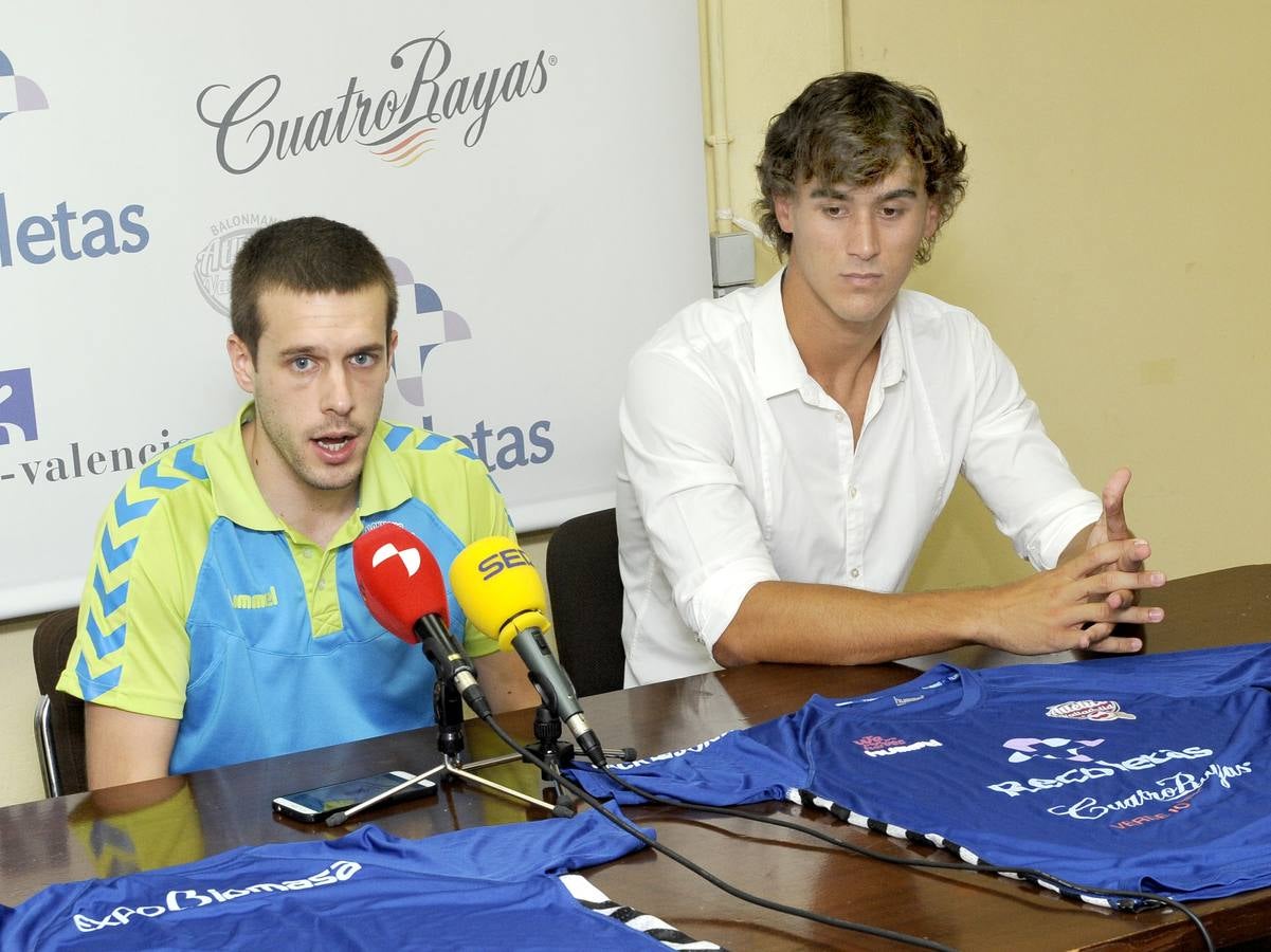 El Recoletas Atlético Valladolid presenta a Víctor Rodríguez