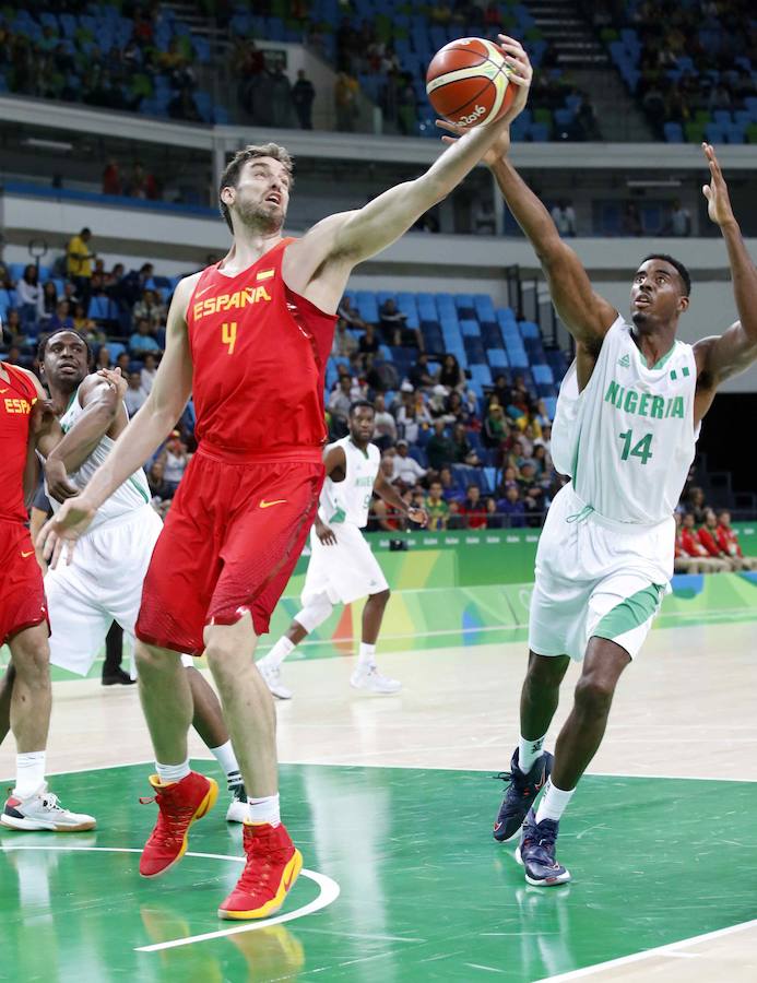 España vence a Nigeria en su tercer partido de los JJ.OO.