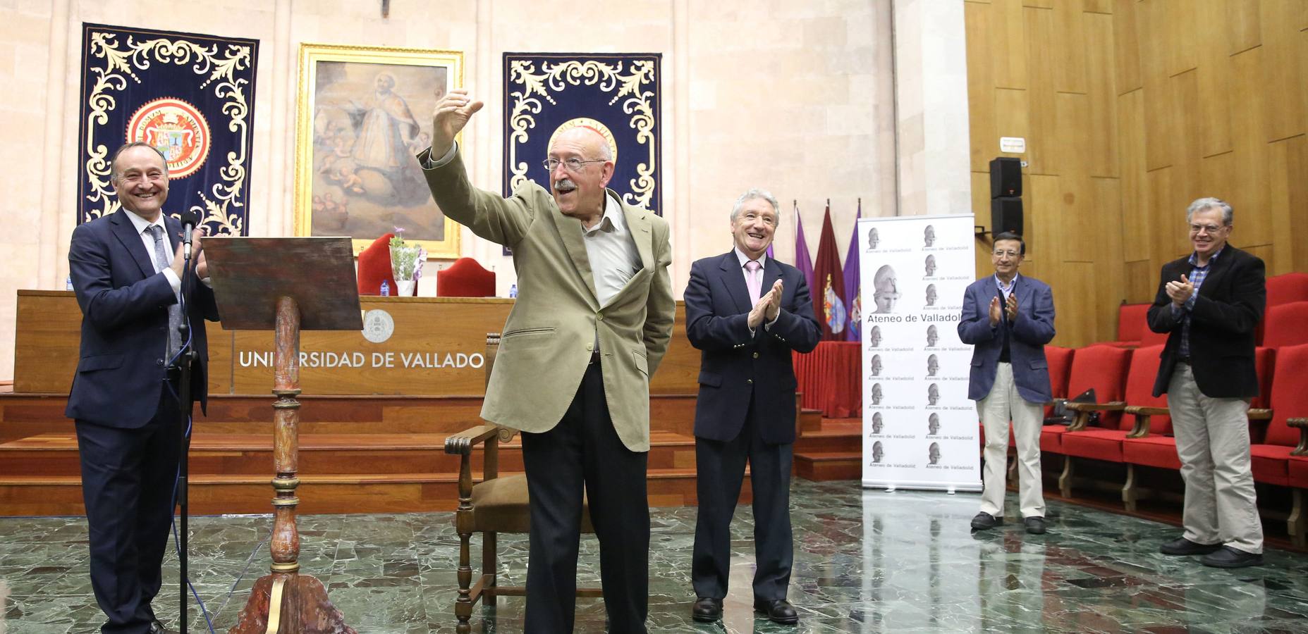 31.05.06 Homenaje del Ateneo y la Universidad de Valladolid.