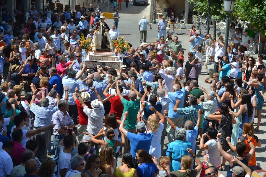 Procesión de San Roque en Macotera (Salamanca)