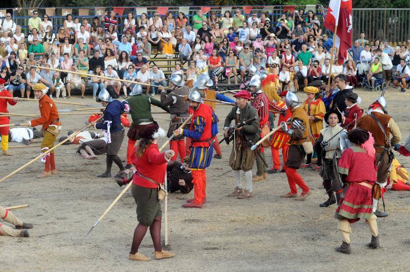 Recreaciones históricas en la Feria Renancentista de Medina