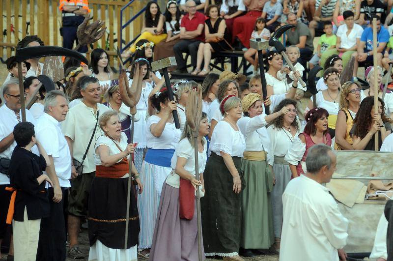 Recreaciones históricas en la Feria Renancentista de Medina
