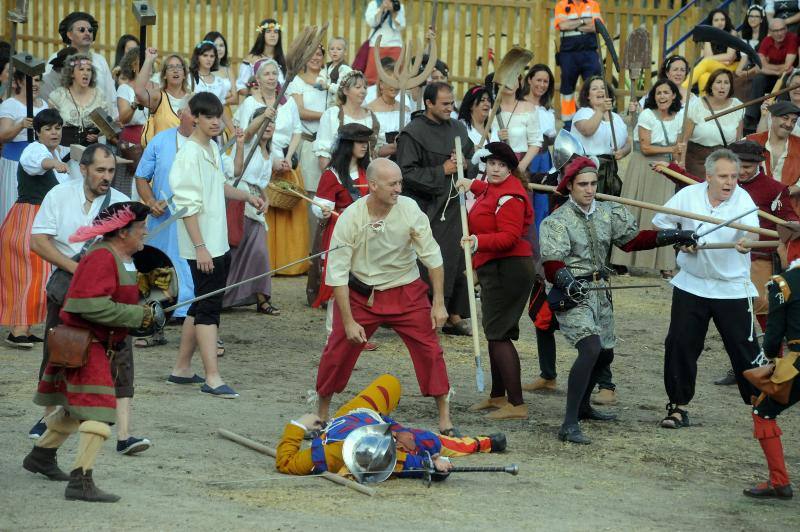 Recreaciones históricas en la Feria Renancentista de Medina