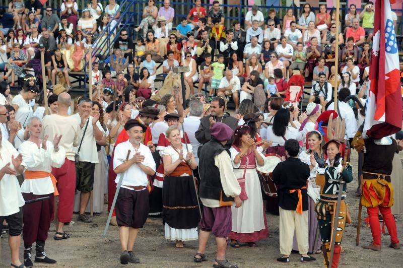 Recreaciones históricas en la Feria Renancentista de Medina